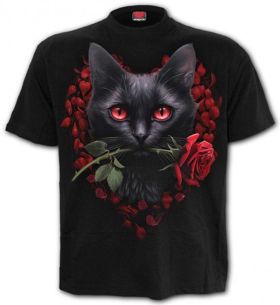 T Shirt Chat Cat's Love