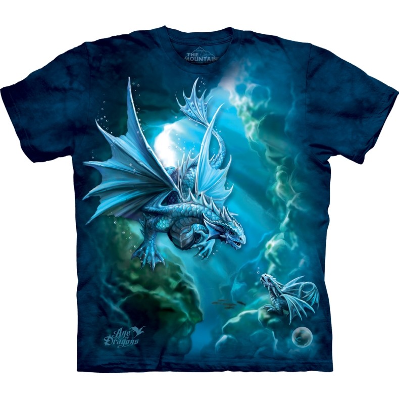 The Mountain Sea Dragon Fantasy Anne Stokes T Shirt Il Etait Une Fois
